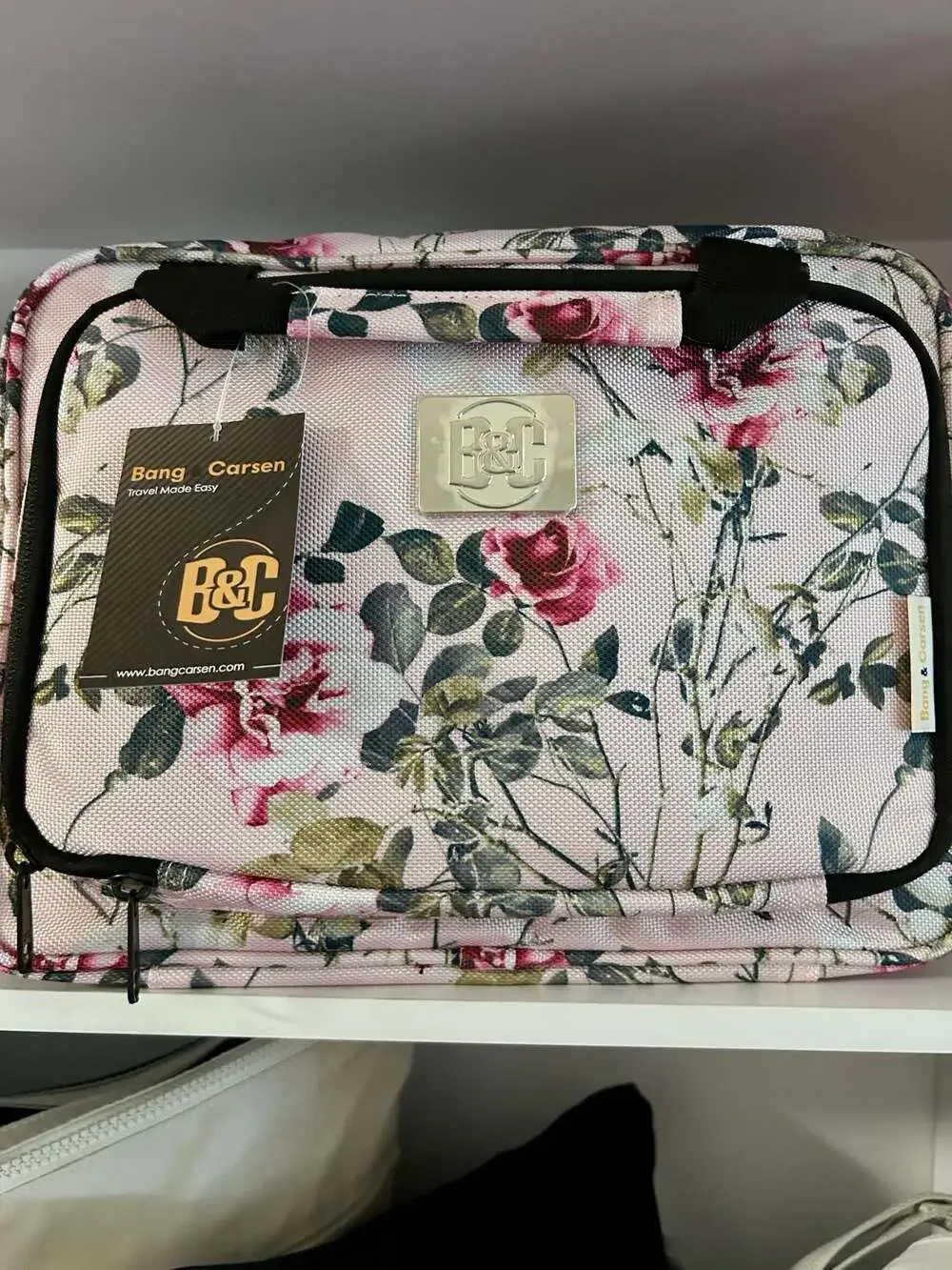 Bang & Carsen Large Hanging Travel Cosmetic Toiletry and Jewelry Organizer Bag